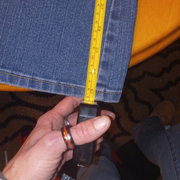 Cruel Girl low rise jeans denim size 5 long - Picture 8 of 9